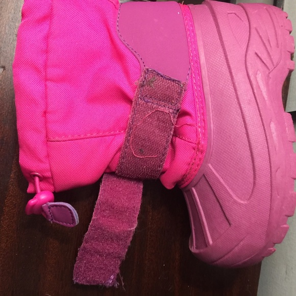 Cat&Jack pink pink winter insulated ❄️snow boots - Picture 10 of 14